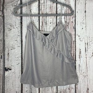 J. Crew Crushed Velvet Spaghetti Strap Tank Lined Cami Women’s Size 00 Dressy